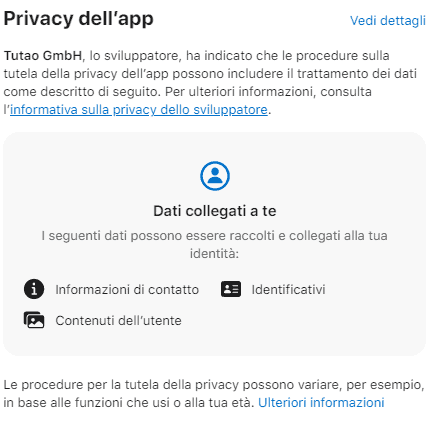 Tutanota privacy labels