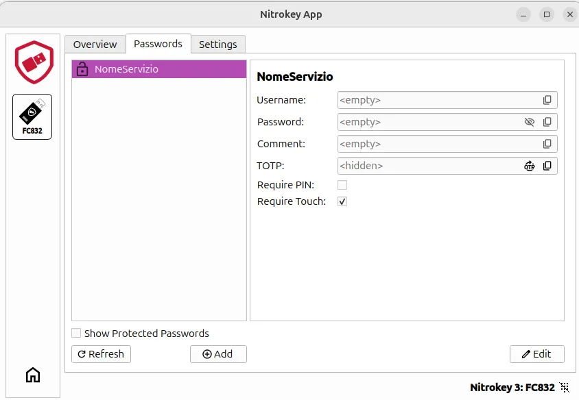 Nitrokey App