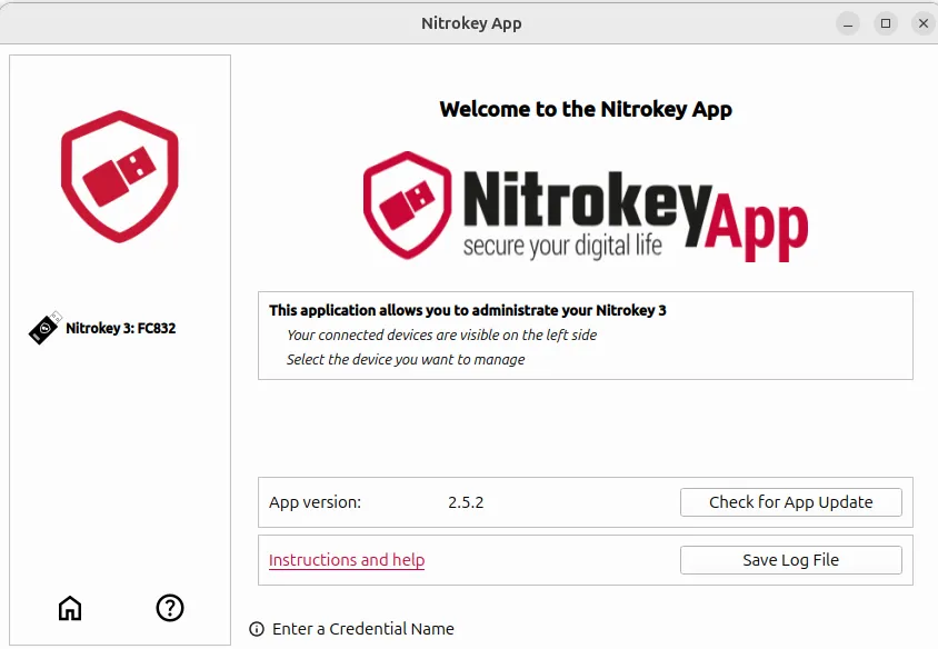 Nitrokey App